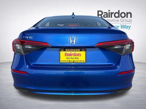 Aegean Blue Metallic 2023 Honda Civic EX