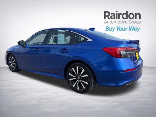 Aegean Blue Metallic 2023 Honda Civic EX