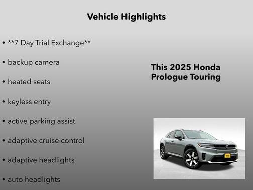 2025 Honda Prologue Touring