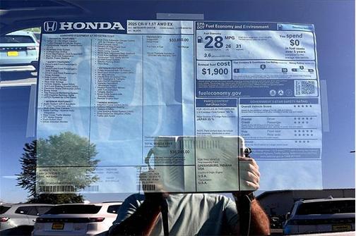 2025 Honda CR-V EX AWD