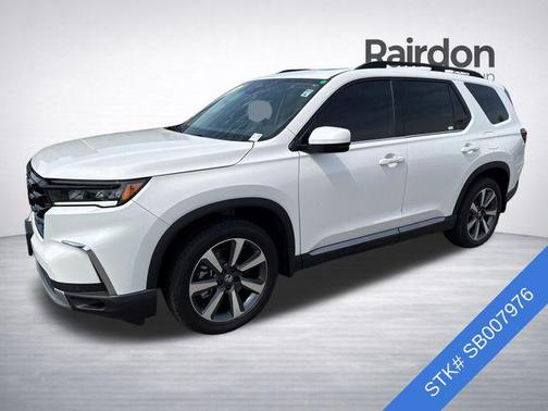 Platinum White Pearl 2025 Honda Pilot Touring 8-Passenger
