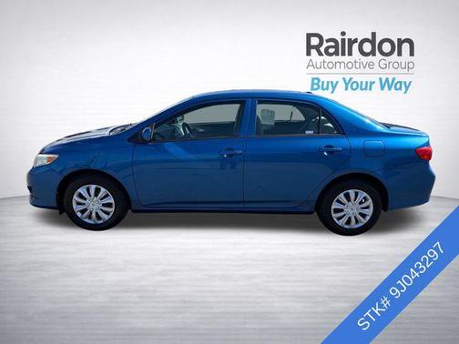 Blue Streak Metallic 2009 Toyota Corolla LE