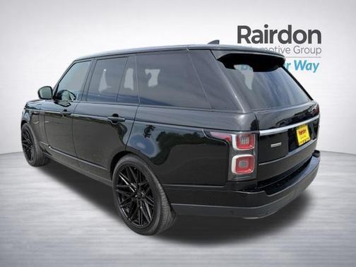 Santorini Black Metallic 2019 Land Rover Range Rover 5.0L V8 Supercharged