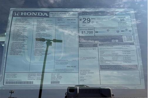 2026 Honda CR-V EX-L AWD