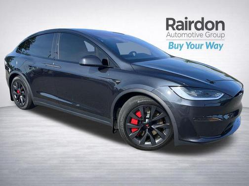 Stealth Grey 2024 Tesla Model X Long Range