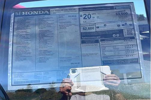 2025 Honda Ridgeline TrailSport