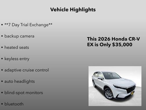 2026 Honda CR-V EX AWD