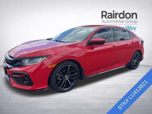 Rallye Red 2020 Honda Civic Sport