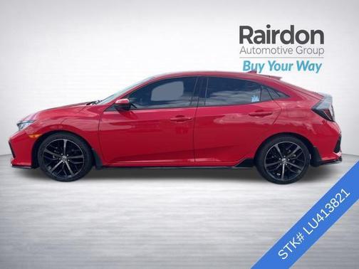 Rallye Red 2020 Honda Civic Sport