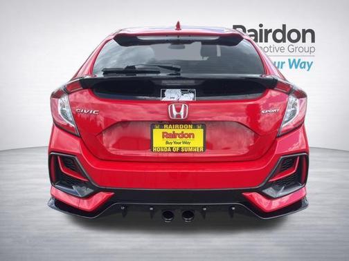 Rallye Red 2020 Honda Civic Sport