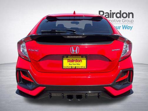Rallye Red 2020 Honda Civic Sport