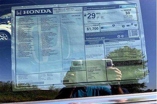 2026 Honda CR-V EX-L