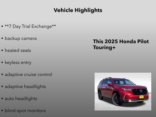 2025 Honda Pilot Touring 8-Passenger