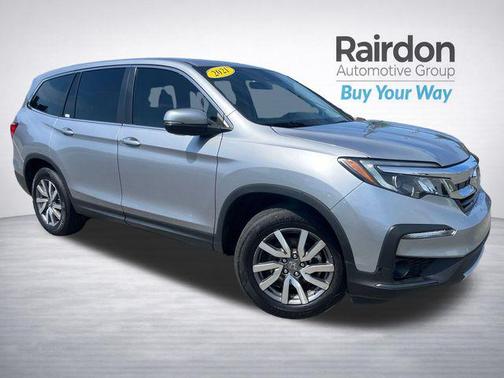 Lunar Silver Metallic 2021 Honda Pilot 2WD EX-L
