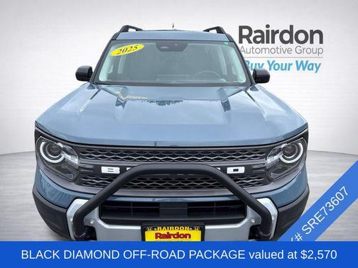 Azure Gray Metallic Tri-Coat 2025 Ford Bronco Sport Big Bend