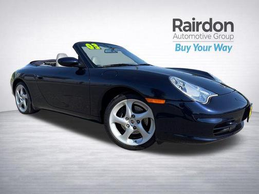 Blue 2003 Porsche 911 Carrera