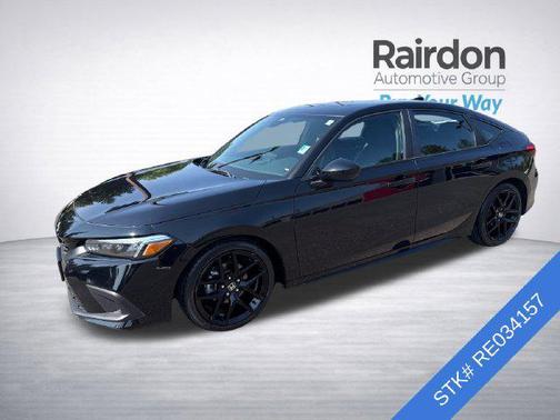 Crystal Black Pearl 2024 Honda Civic Sport