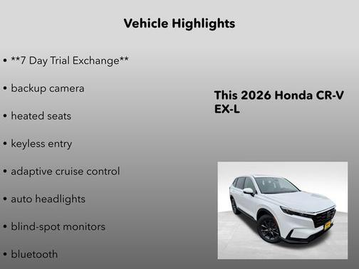2026 Honda CR-V EX-L AWD