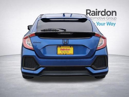 Aegean Blue Metallic 2017 Honda Civic EX