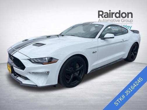 Oxford White 2018 Ford Mustang GT Premium