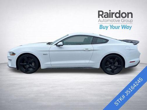 Oxford White 2018 Ford Mustang GT Premium