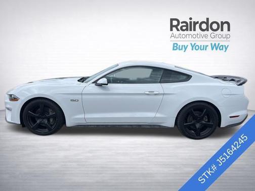 Oxford White 2018 Ford Mustang GT Premium