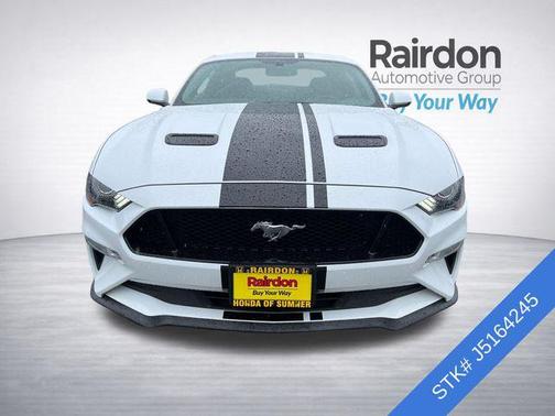 Oxford White 2018 Ford Mustang GT Premium