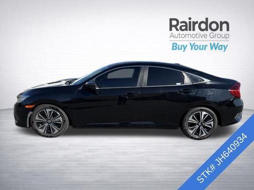 Crystal Black Pearl 2018 Honda Civic EX-T