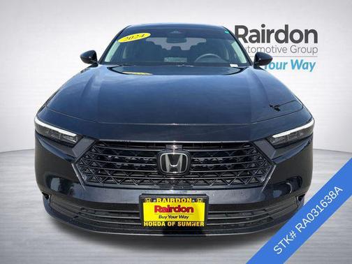 Crystal Black Pearl 2024 Honda Accord EX