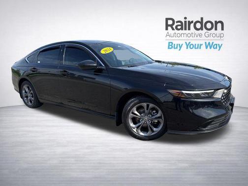 Crystal Black Pearl 2024 Honda Accord EX
