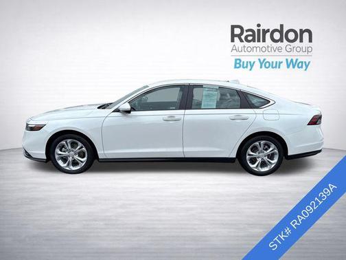 Platinum White Pearl 2024 Honda Accord LX 1.5T