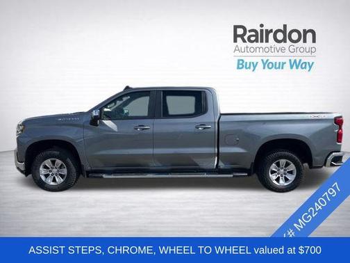 Satin Steel Metallic 2021 Chevrolet Silverado 1500 LT