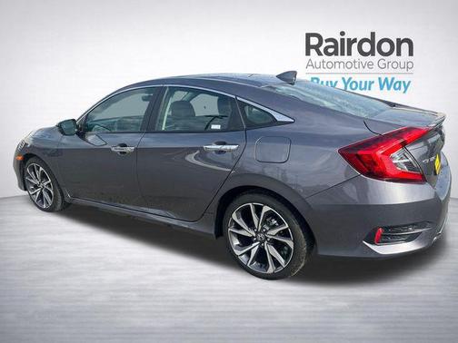 Modern Steel Metallic 2021 Honda Civic Touring