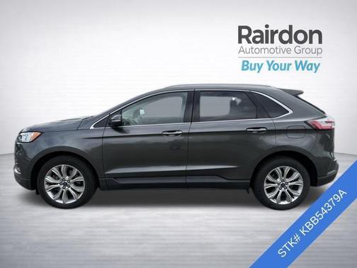 Magnetic Metallic 2019 Ford Edge Titanium