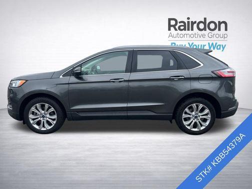 Magnetic Metallic 2019 Ford Edge Titanium