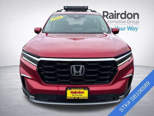 Radiant Red Metallic II 2025 Honda Pilot Touring 8-Passenger