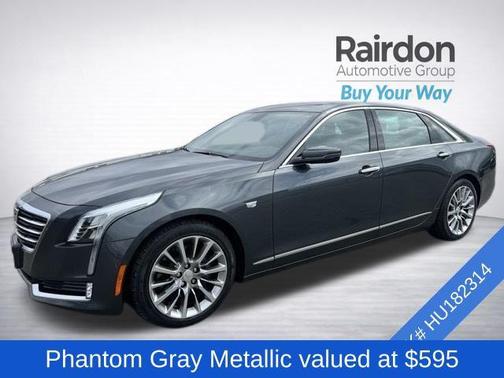 Phantom Gray Metallic 2017 Cadillac CT6 3.6L Luxury