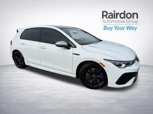 Pure White 2022 Volkswagen Golf R 2.0T Manual