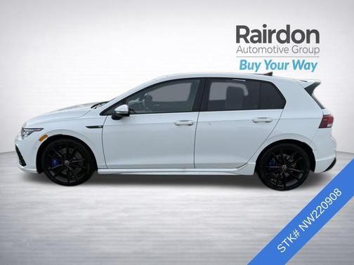 Pure White 2022 Volkswagen Golf R 2.0T Manual