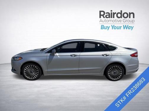 Ingot Silver 2015 Ford Fusion Titanium