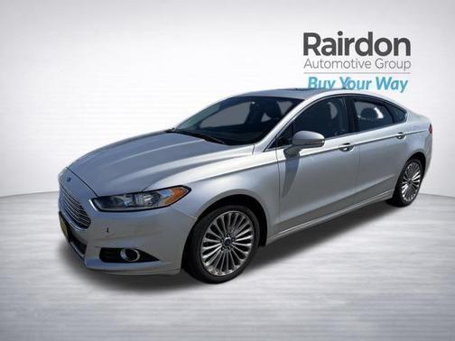 Ingot Silver 2015 Ford Fusion Titanium