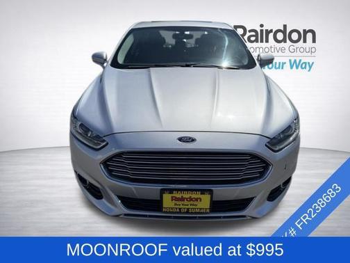 Ingot Silver 2015 Ford Fusion Titanium