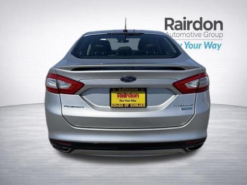 Ingot Silver 2015 Ford Fusion Titanium