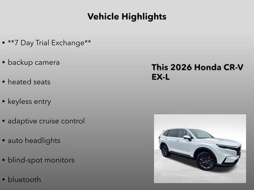 2026 Honda CR-V EX-L AWD