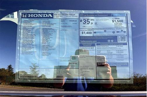 2026 Honda CR-V Hybrid TrailSport AWD