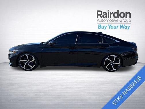 Crystal Black Pearl 2022 Honda Accord Sport SE 1.5T