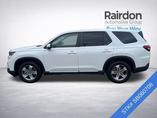 Platinum White Pearl 2025 Honda Pilot EX-L