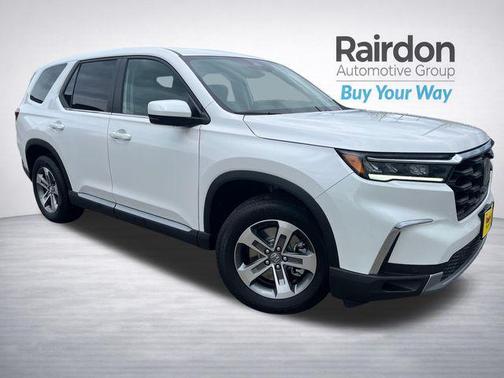 Platinum White Pearl 2025 Honda Pilot EX-L