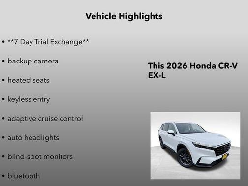 2026 Honda CR-V EX-L AWD