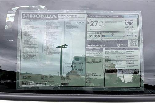 2026 Honda HR-V AWD Sport